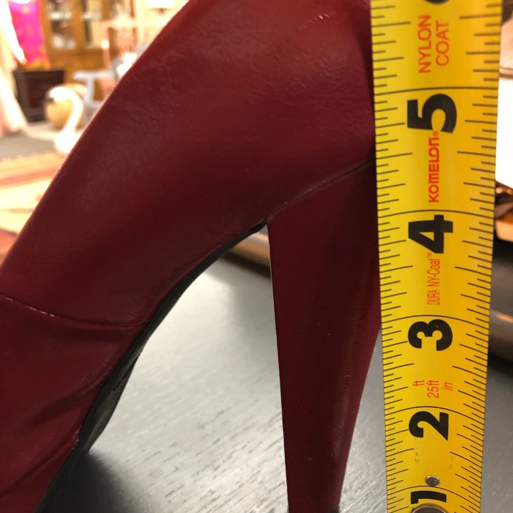 Customized platform heels size 7 1/2